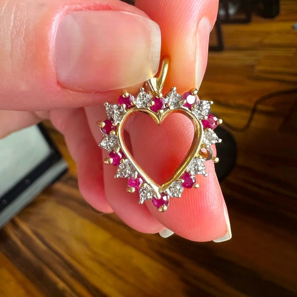 Diamond and ruby